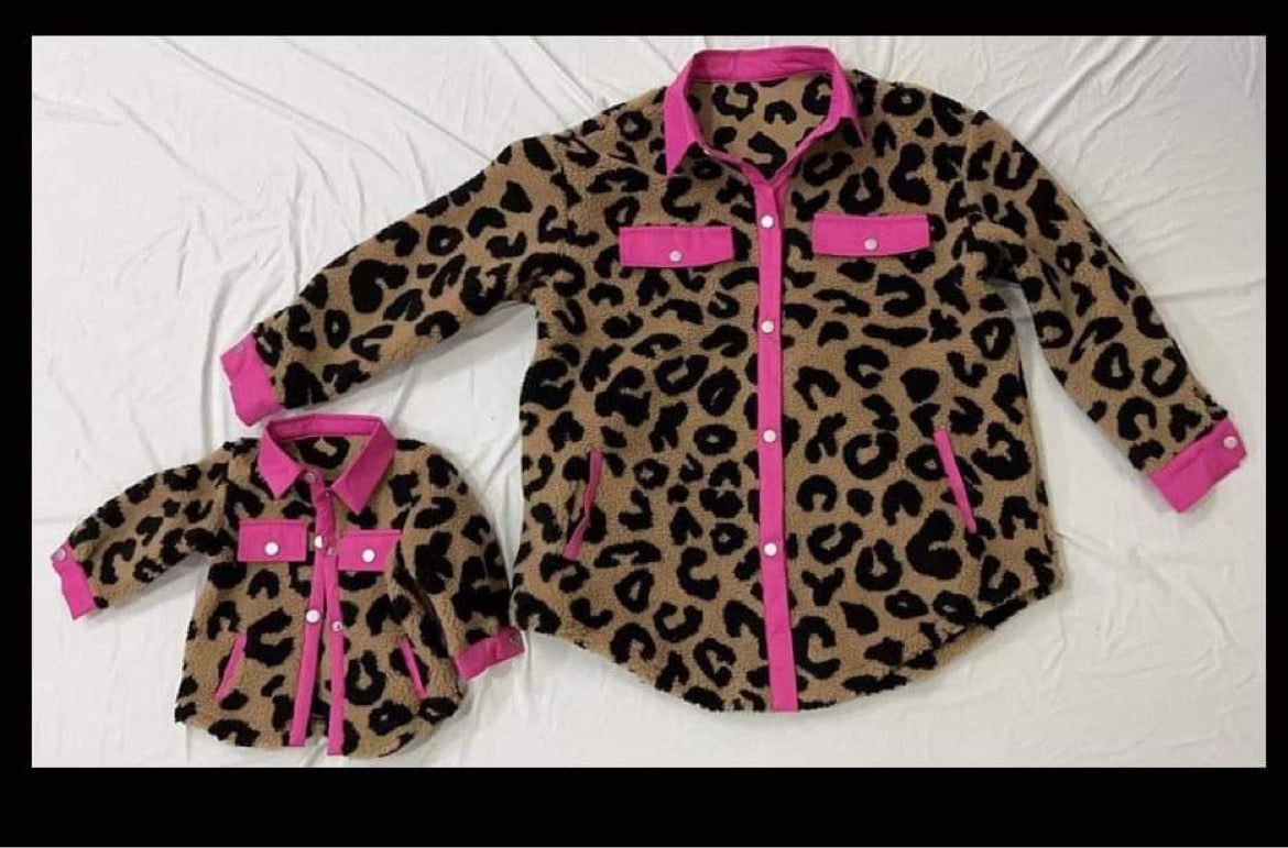 Kids Leopard Jacket