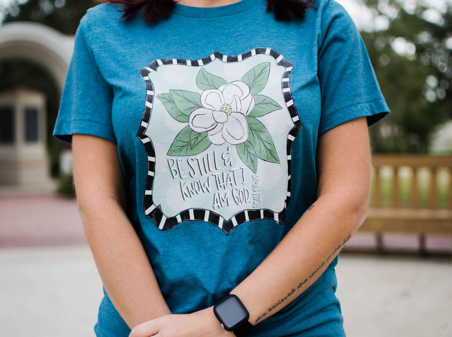 Be Still and Know Magnolia Tee
