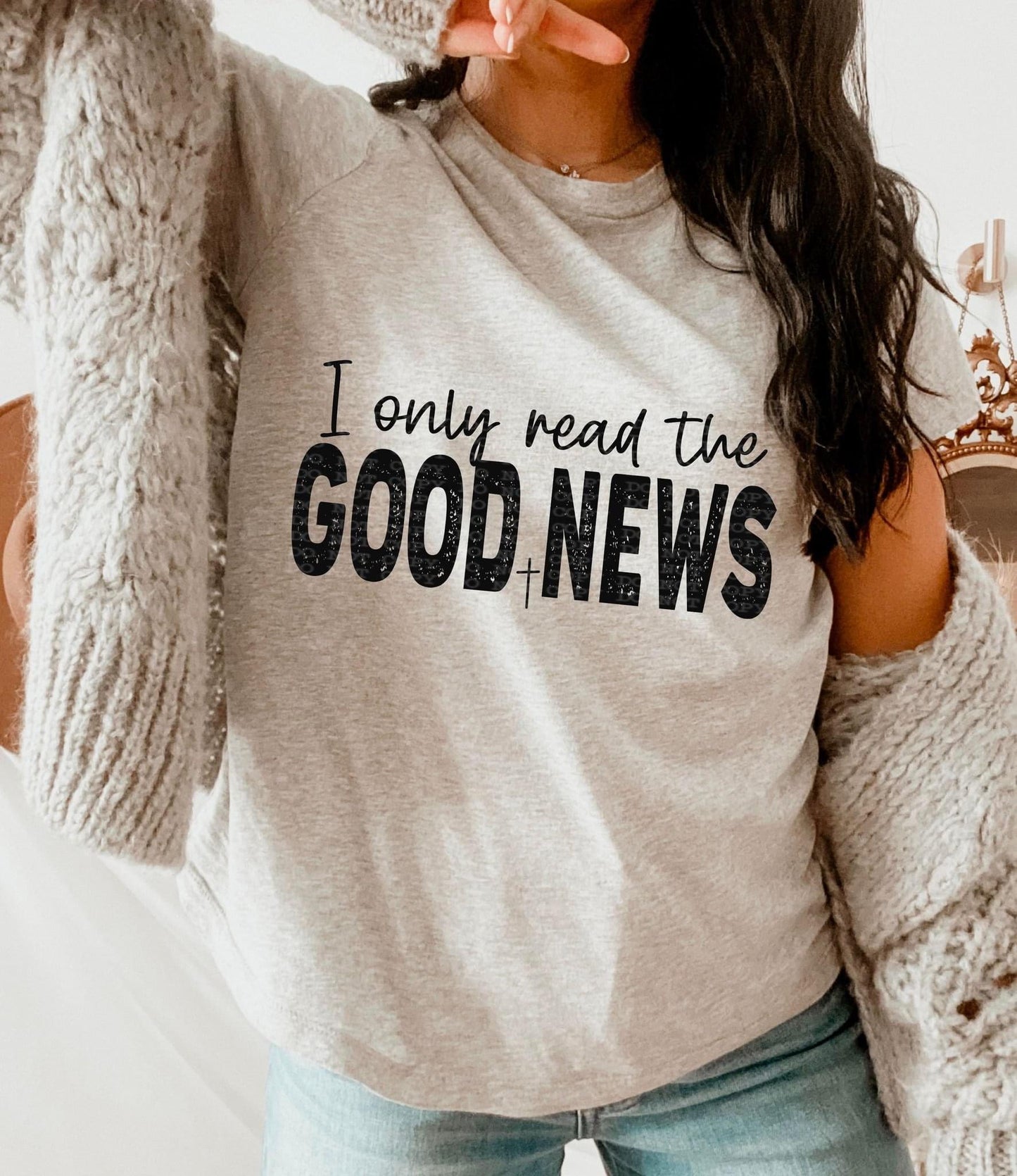 Only Read the Good News Tee