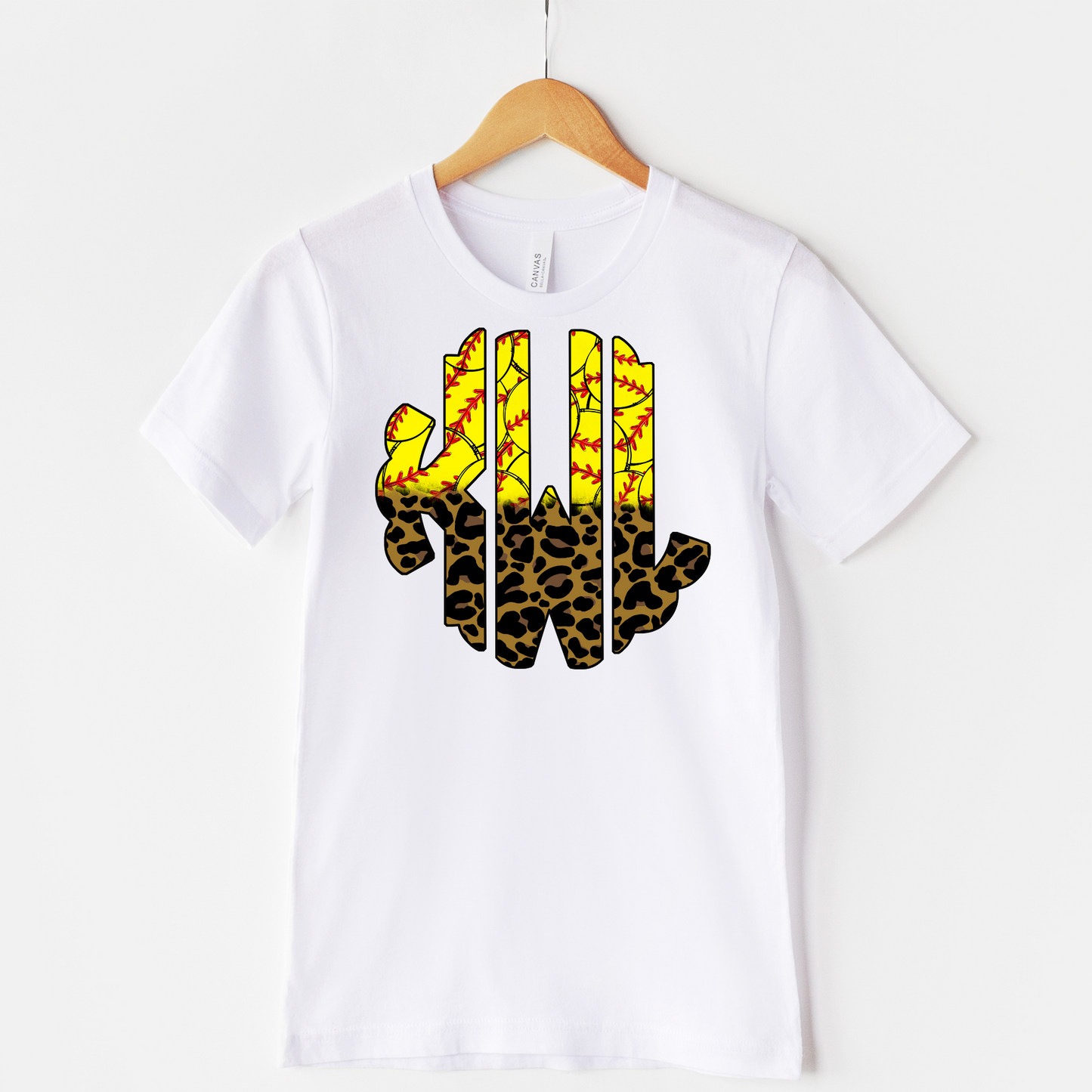 Monogram Softball T-shirt