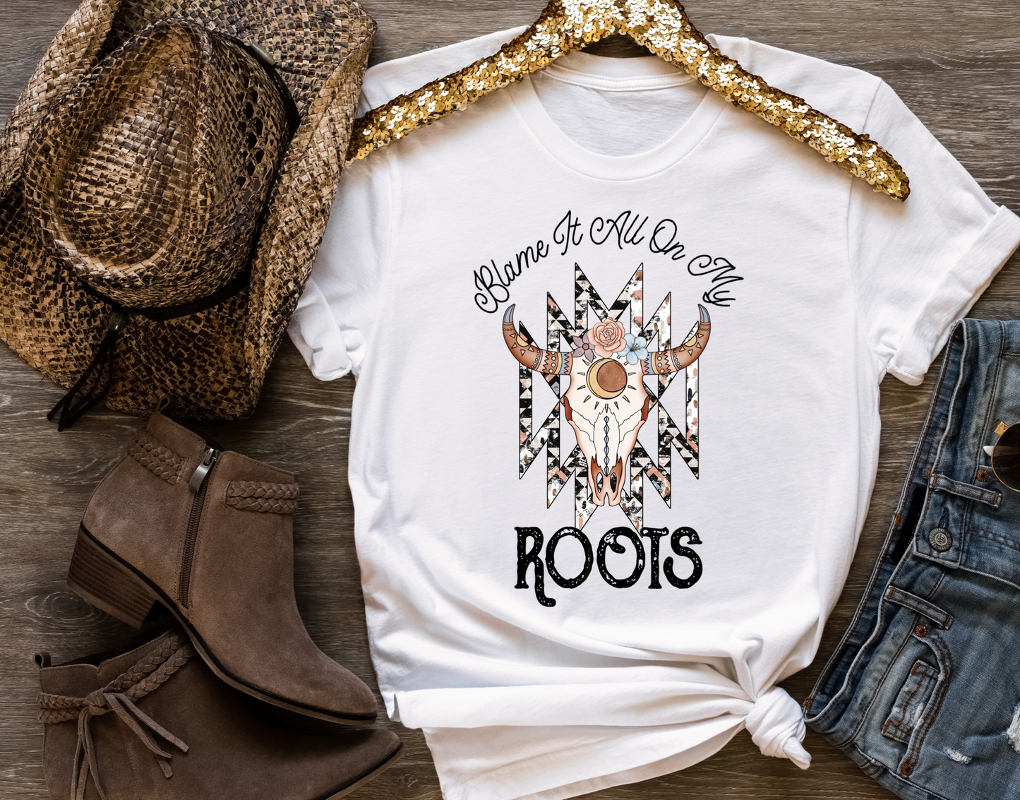 Blame it all on my roots Tee