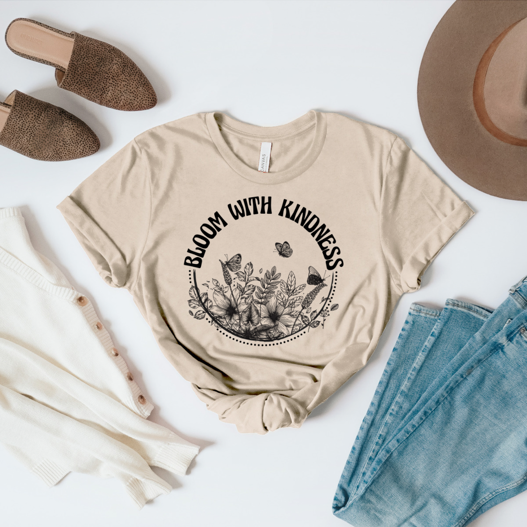 Bloom with Kindness Tee