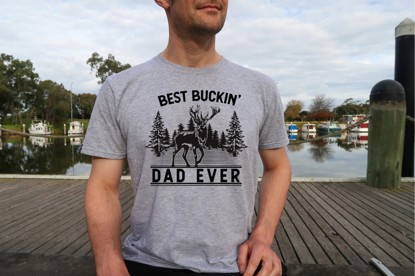 Best Buckin' Dad Tee
