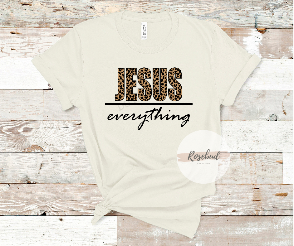 Jesus over everything T-shirt