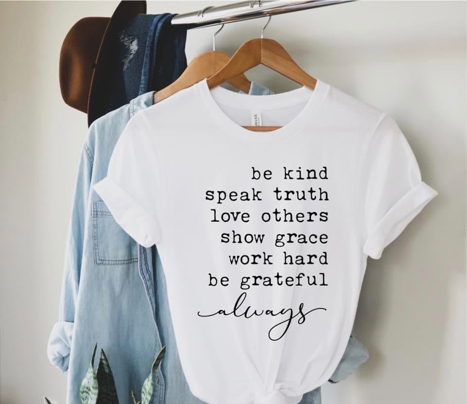 Be Kind Speak Truth