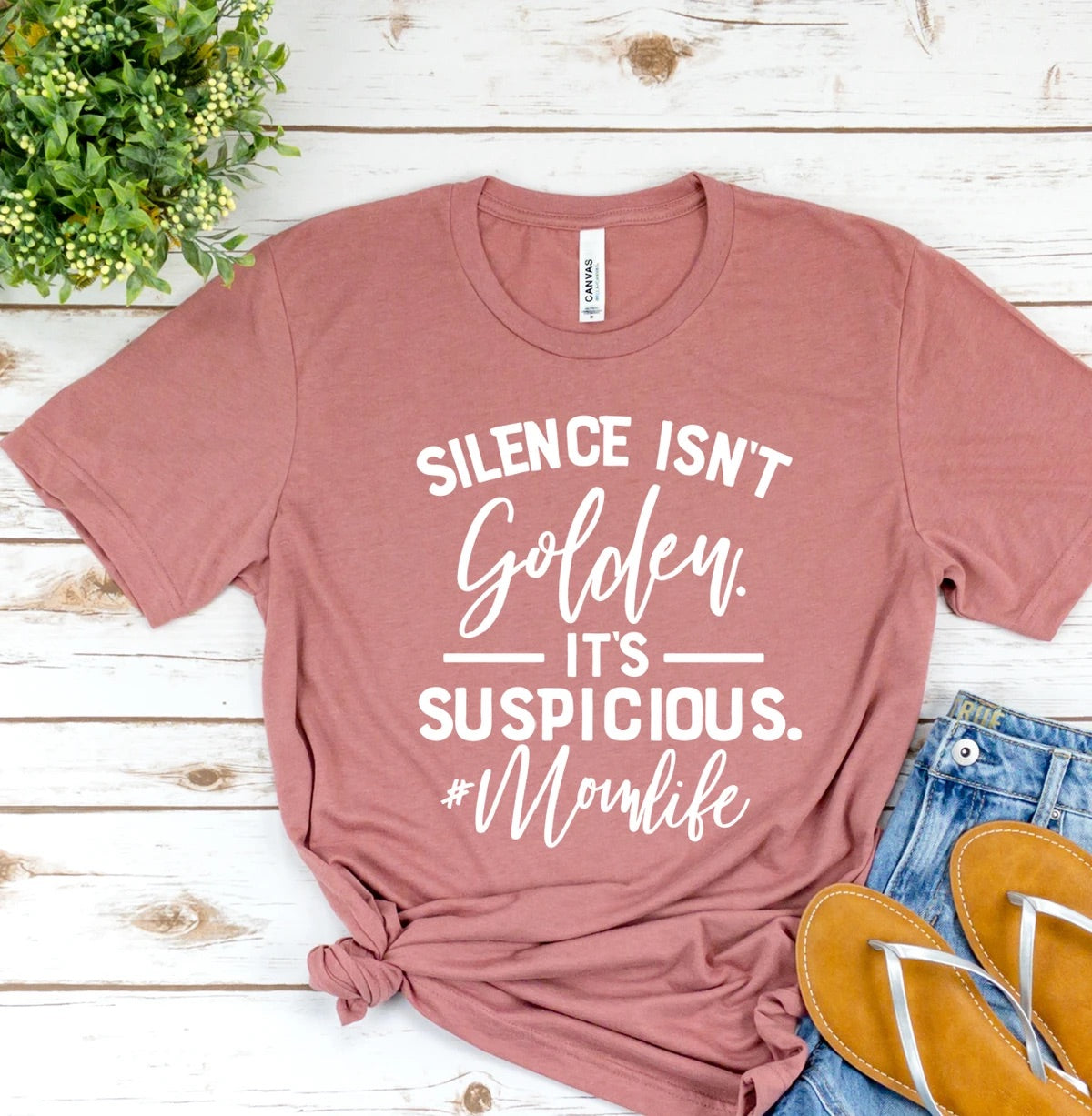 Silence isn’t golden T-shirt