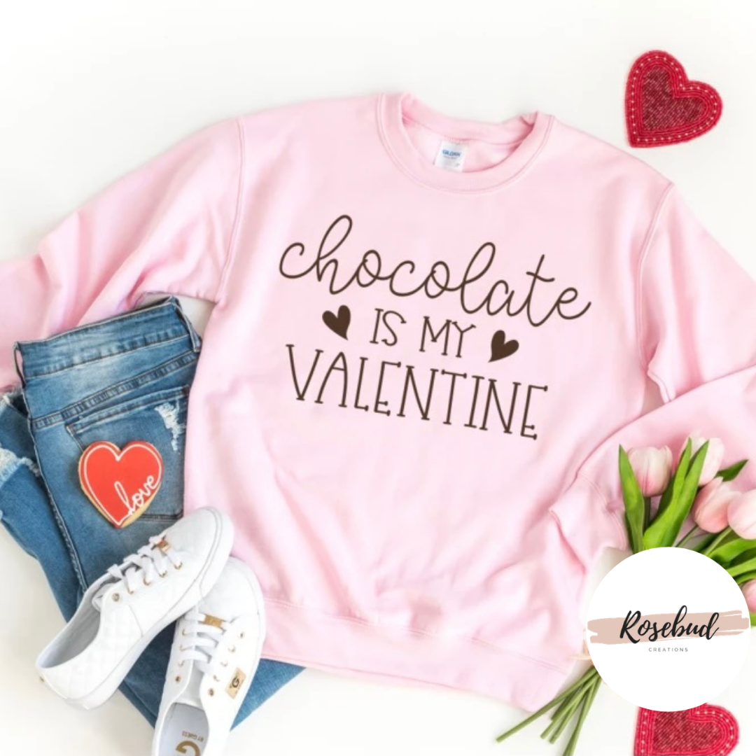 Chocolate is my Valentine T-shirt
